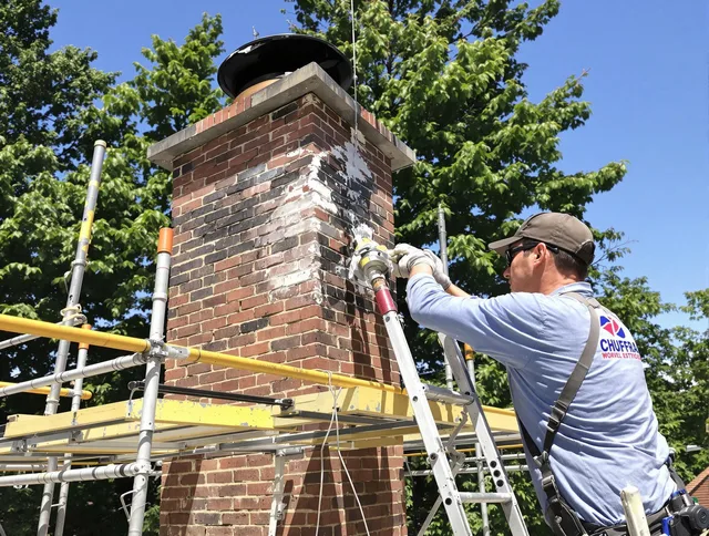 Structural chimney repair by Cypress Chimney Sweep in Cypress, CA