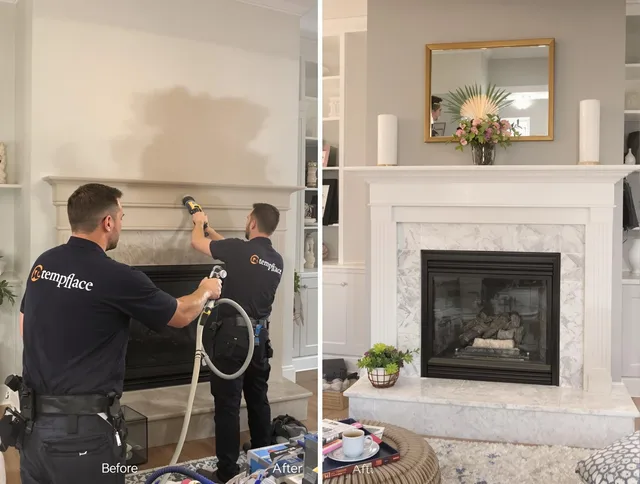 Professional soot removal by Cypress Chimney Sweep team in Cypress, CA